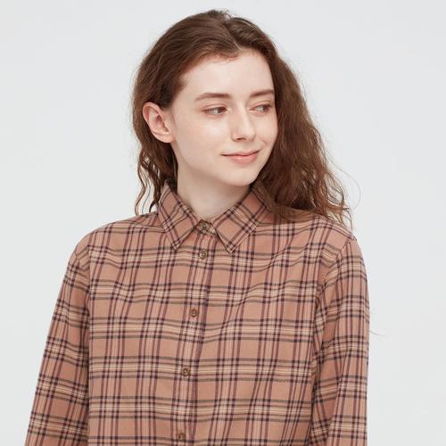 Jual UNIQLO Women Flannel Shirt 