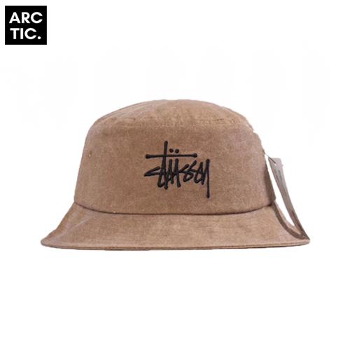 Jual STUSSY BIG LOGO CANVAS BUCKET HAT 