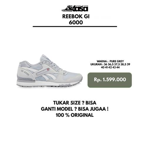 Sepatu Sneakers Unisex / Reebok Gl 6000 
