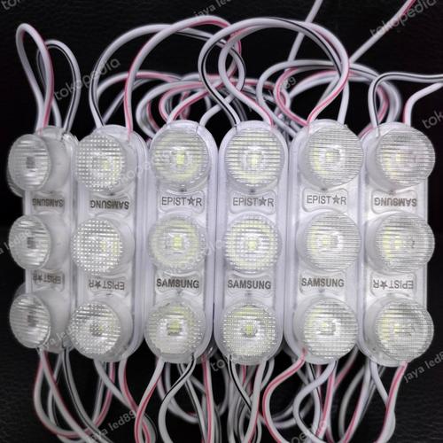 Jual LED module sidelight samsung epistar power 3W DC 12V cahaya putih ...