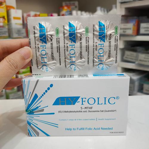 Jual Hy Folic Strip Isi 6 Tablet Obat Vitamin Original Simex - Jakarta