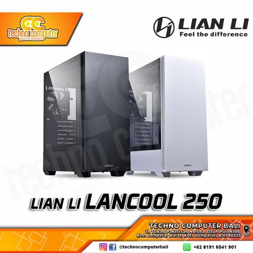Gambar LIAN LI LANCOOL 205 - ATX GAMING CASE FREE 2PCS FAN - Hitam dari Techno Computer Bali Kota Denpasar Tokopedia
