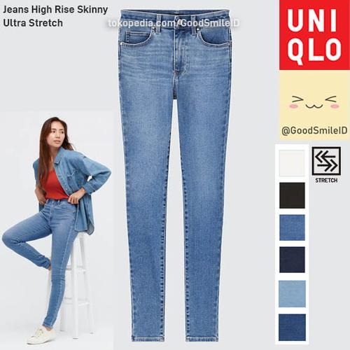 uniqlo high rise ultra stretch jeans