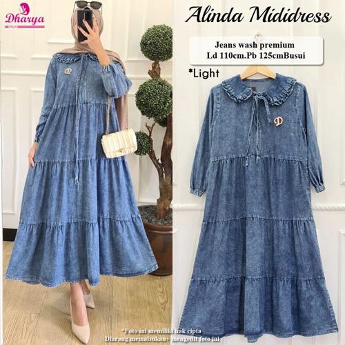 Jual MIDI JEANS WASH PREMIUM - Kota 