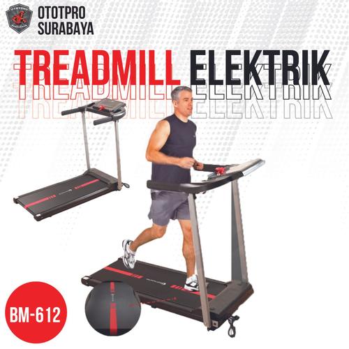 Gambar Treadmill Elektrik BM-612 | Motorized Treadmil | Alat Fitness | Gym dari Ototpro Surabaya Muscle Kota Surabaya Tokopedia