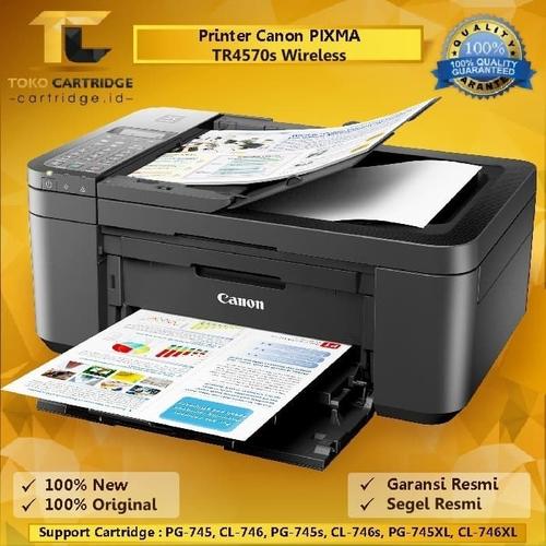 Jual Canon PIXMA TR4570S TR 4570S (Print, Scan,Copy,Fax, Wifi) TR4570 4570 TR4670s, Plus