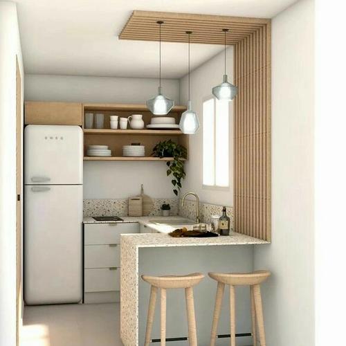 Jual custom kitchen set minimalis hpl, divan, lemari pakaian, backdrop ...