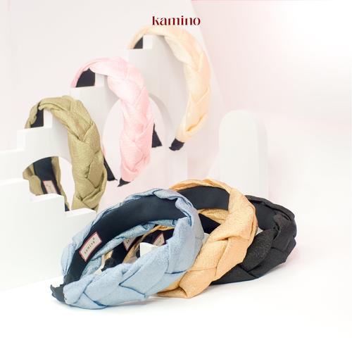 Jual Kamino Bitna Braid Padded Headband Bando Kepang Kain Premium ...