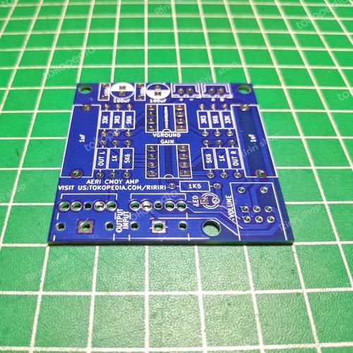 Jual PCB Cmoy Amp Custom Kit Headphone Amplifier PCB saja Kab