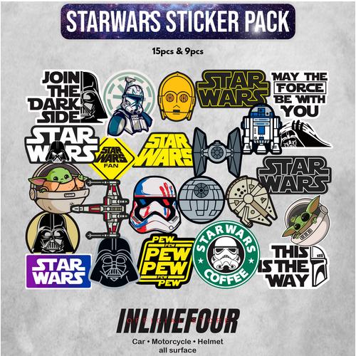 Jual Sticker Pack Star Wars Stiker Tumbler Starwars Hp Laptop Koper