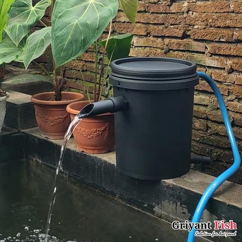 Jual Tong Filter Kolam Koi Chamber Media Filter Ember Koi Tabung Sedang Kab. Banyumas