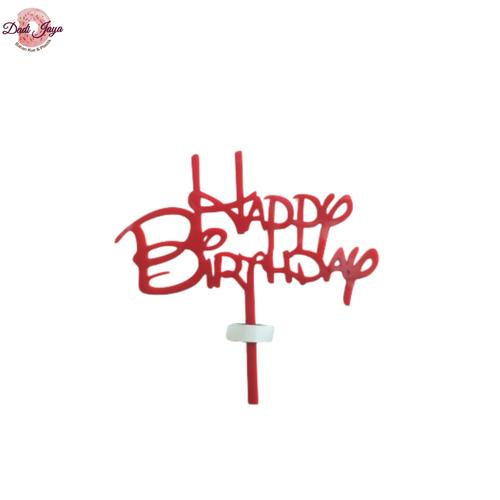 Jual Bermacam Toppers &lsquo;Happy Birthday&rsquo; - Kota Surabaya - Toko Berkat
