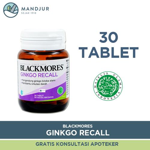 Gambar Blackmores Ginkgo Action - Asupan Nutrisi Otak dan Mencegah Pikun dari mandjur Jakarta Pusat Tokopedia