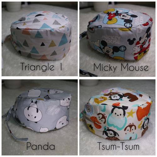 Topi Medis Motif /Haircap /Topi Oka 