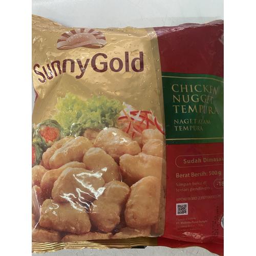 Jual Sunny Gold Chicken Naget Tempura 500gr Kota Depok ER Frozen