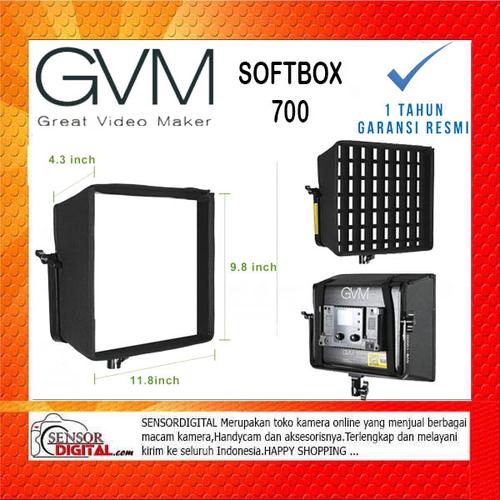 Jual GVM SOFTBOX 700 Foldable Softbox Diffuser with Grid Beehive ...