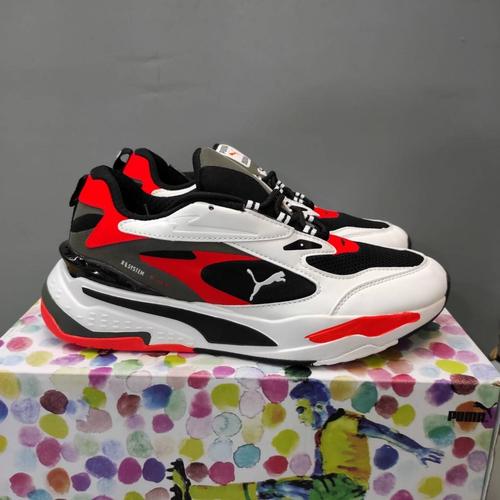 puma rsx black white