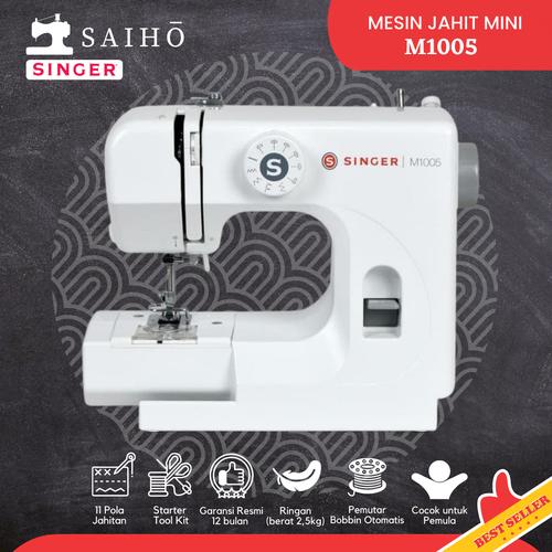 Jual BEST DEAL!!! SINGER M1005 Mesin Jahit Portable Mini Multifungsi Kota Medan Saiho