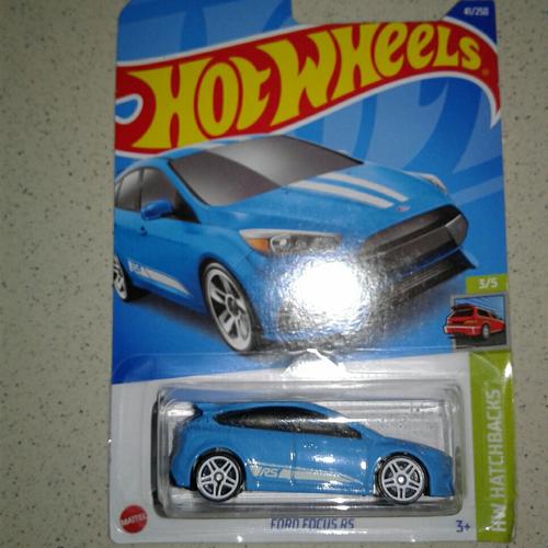 Jual hotwheels ford focus rs blue Kota Bandung Scooterfreaks