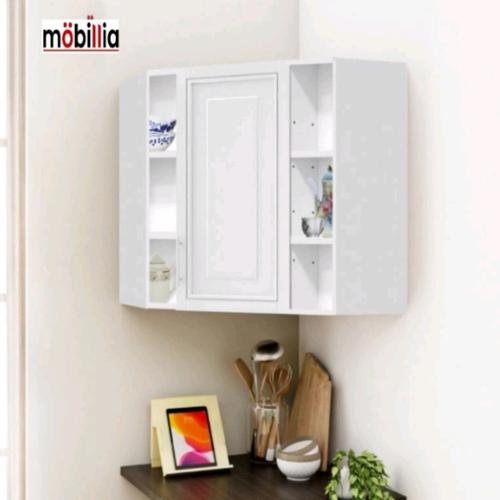 Jual kitchen set sudut minimalis rak dapur sudut lemari dapur - Full