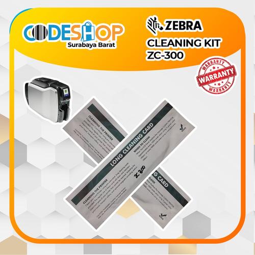 Jual ZEBRA ZC300/ ZC100 Cleaning kit id card Kota Surabaya