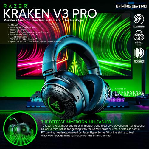 Jual Headset Gaming Razer Kraken V3 Pro 