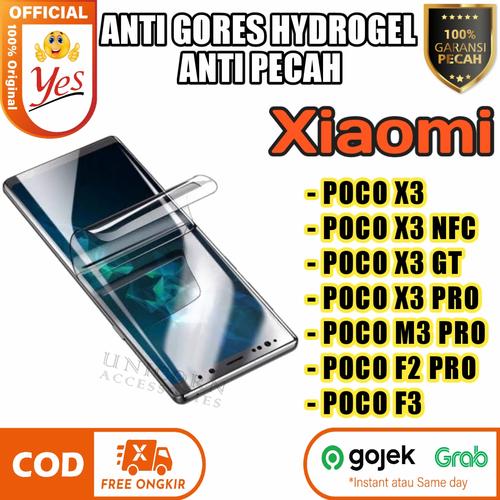 Hydrogel Anti Gores Poco X3 Nfc Poco X3 Hydrogel Promo Hydrogel