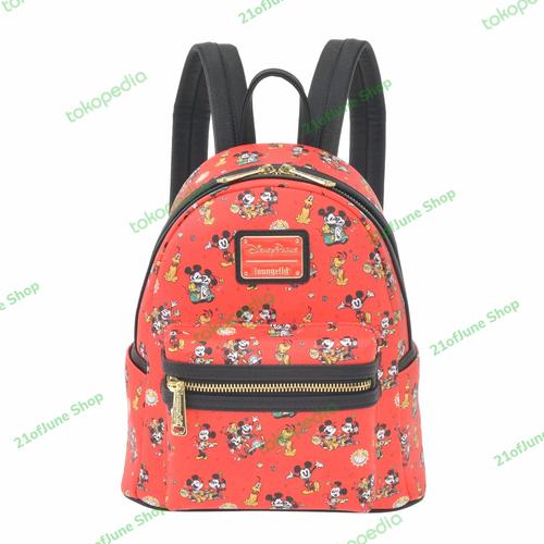Jual LOUNGEFLY Mickey, Minnie, Pluto 