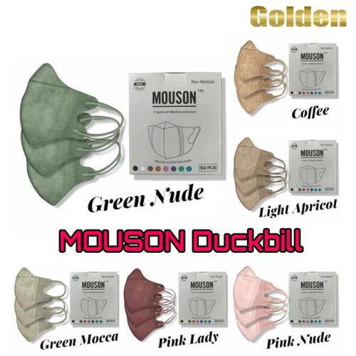 Gambar Masker Duckbill Alkindo / Mouson / CCare Dewasa Face mask Box 50 pcs - 4ply CCare Hita dari Golden Cellular Jakarta Pusat Tokopedia