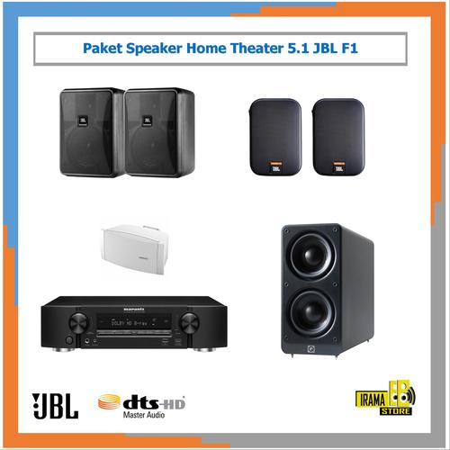 Paket Speaker Home Theater 5.1 JBL F1 