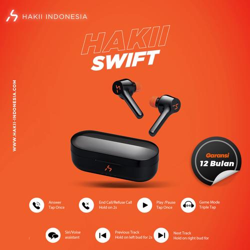 Promo HAKII SWIFT Truly Wireless Noise 