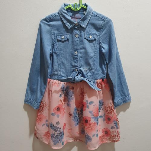 GUESS JEANS Half Denim Girl's Dress 3y 