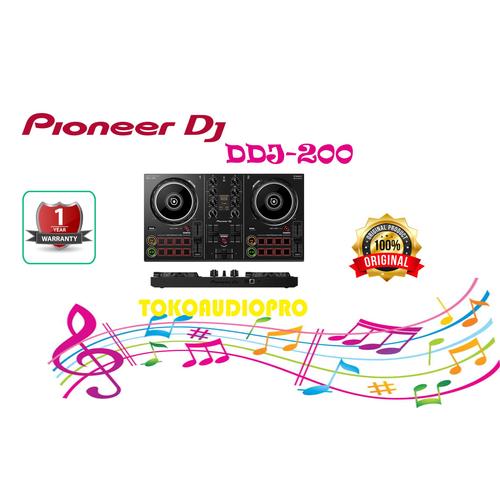 Jual Pioneer Dj DDJ 200 2channel Smart DJ controller DDJ200 Jakarta