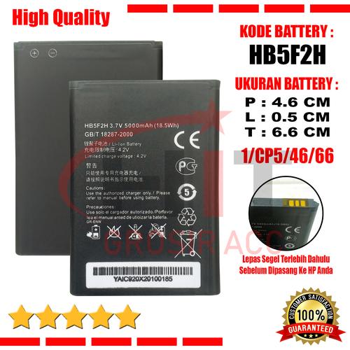 Batterie De Rechange 1700mAh Pour HUAWEI E5330 E5336 E5372 E5373 E5375 - Référence HB5F2H HB554666RAW