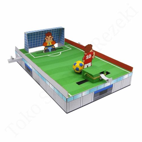 Jual Figure Game Paper Craft Sepak Bola Papercraft Soccer Penalty Kick ...