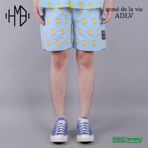 Simpsons Bart Swim Shorts Mint - Size 