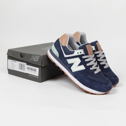 Jual Sepatu New Balance WL574BCM Navy 