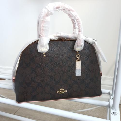 Gambar Tas Wanita Coach Katy Satchel In Signature Canvas 2558 Shell Pink dari Neaka Store Kab. Brebes Tokopedia