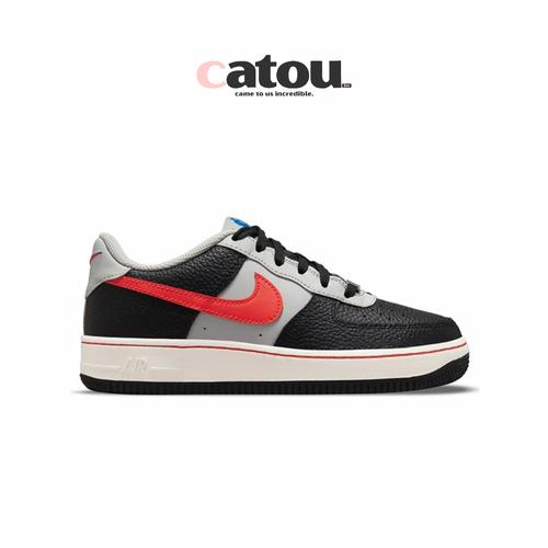 air force 1 low red black white