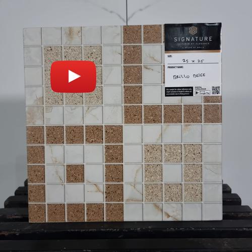 Jual Keramik Lantai Mulia Signature BRILLO Series 25x25 cm Kw1 - BEIGE ...