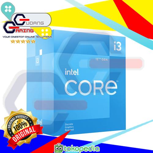 Jual PROCESSOR INTEL CORE I3 12100F 3.30 GHz BOX SOCKET LGA 1700 ...