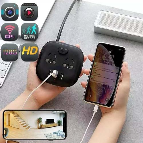 Jual Extension Plug Wifi Camera Colokan Kamera Spy Hidden Wifi Cam