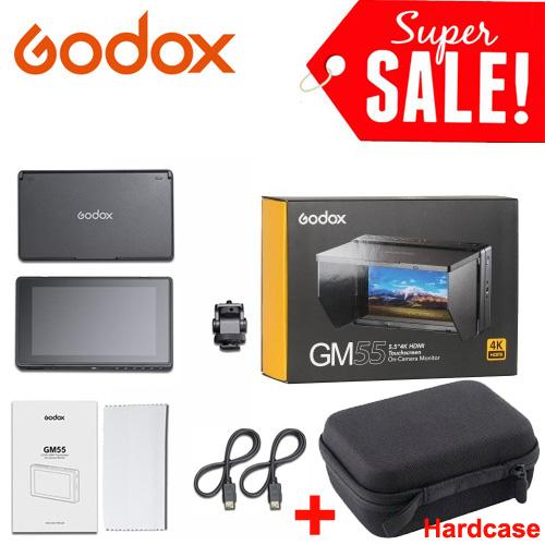 Gambar Godox GM55 5.5 Inch 4K HDMI Touchscreen On-Camera Monitor dari Aksesories Kamera Jakarta Barat Tokopedia