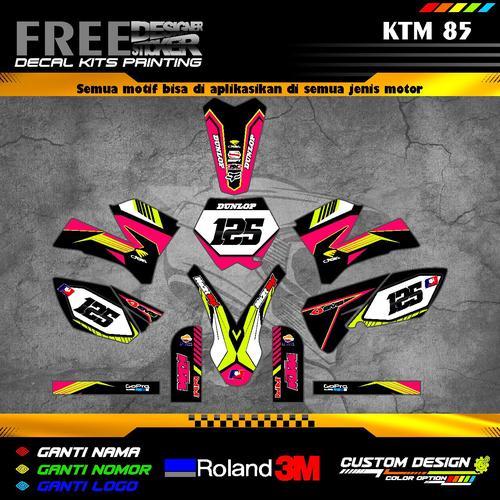 Jual Decal Stiker KTM 85 SX WS19 