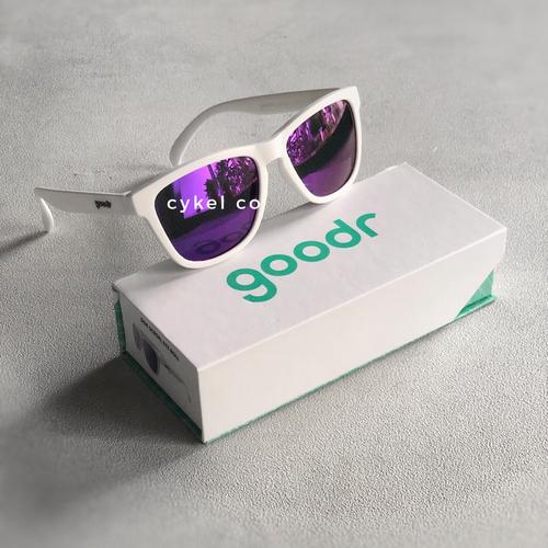 Jual goodr sunglasses side scroll white 