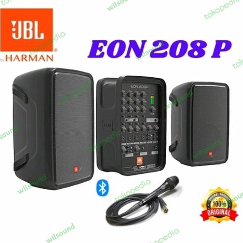 Jual JBL EON 208P SPEAKER PORTABEL JBL EON208P ORI PA 8CH MIXER BLUETOOTH Jakarta Barat