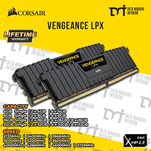 Vengeance LPX DDR4 64gb 2666 メモリー CORSAIR Vengeance LPX 64GB