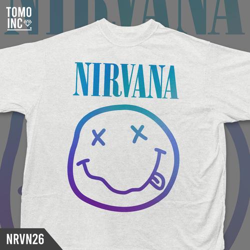 Jual Nirvana - Grunge neon| Kaos Band 
