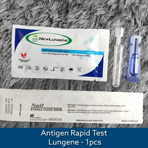 Jual Antigen Swab Original 1 pcs isi 1set deteksi Covid19 Delta Omicron