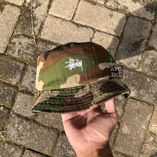 Jual STUSSY STOCK WASHED CRUSHER BUCKET 